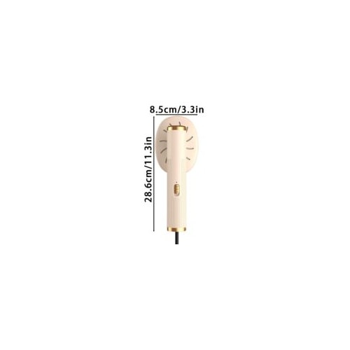 Fier de calcat portabil cu abur, doua moduri, compact, pentru camasi si perdele, multicolor