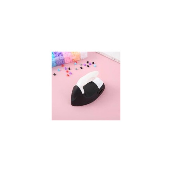 Fier de calcat mini, multifunctional, compact, alb, aparat de calcat portabil