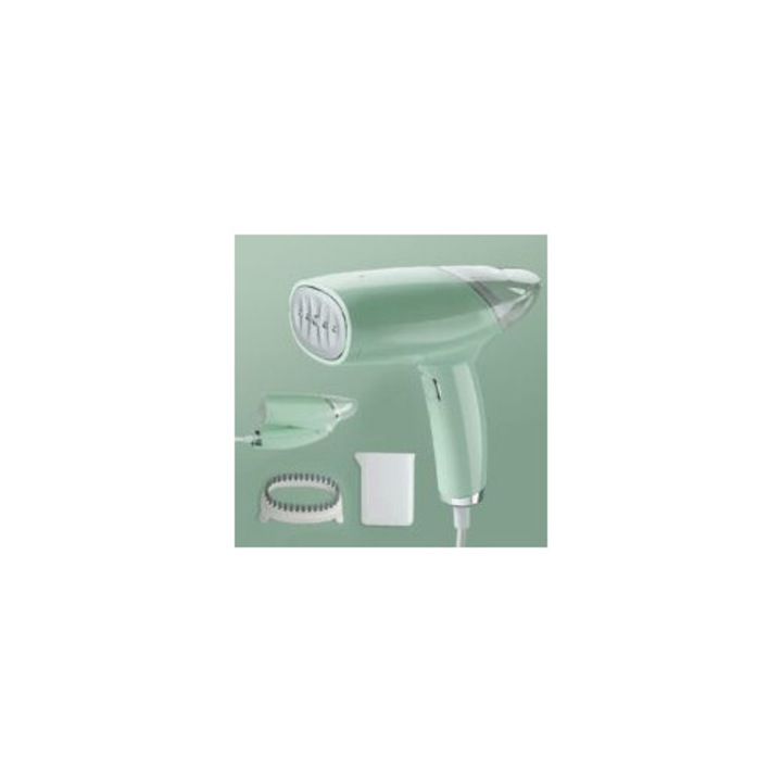 Fier de calcat vertical, 1000 W, 100 ml, portabil, abur dezinfectant, compact, 10x6.2x18cm