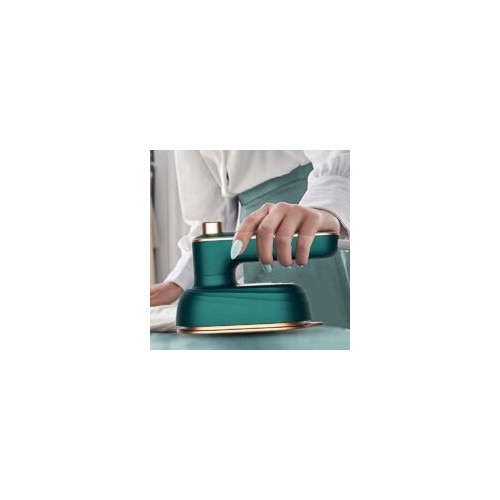 Fier de calcat mini cu cablu, portabil, suport pentru calcat, abur umed/uscat, 50ml, 33W, 100-240V