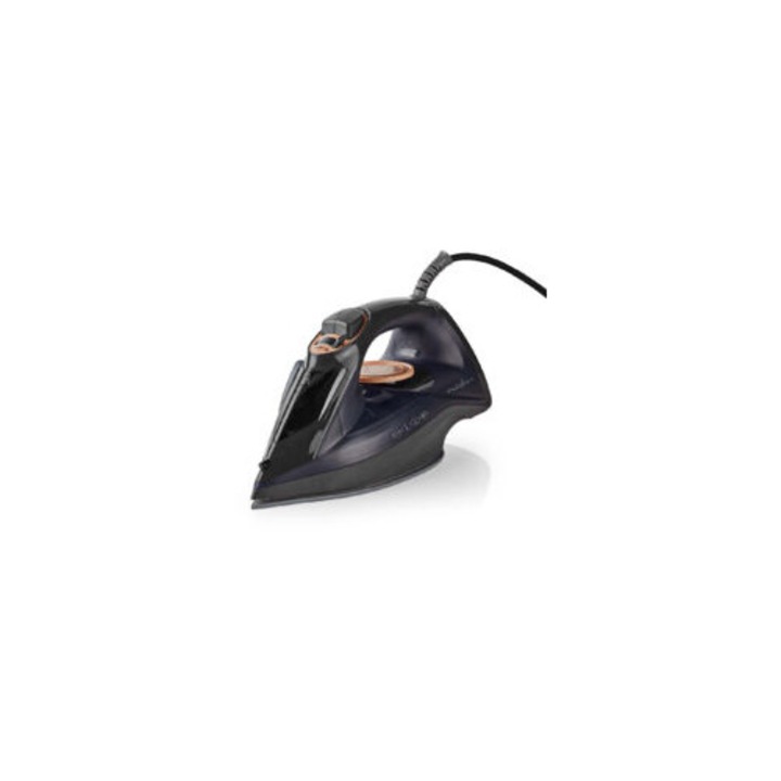 Fier de calcat cu abur 2200 W, 220 ml, functie verticala, alb