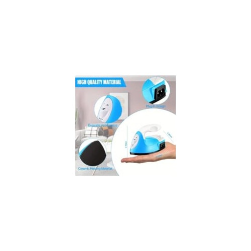 Fier mini compact fara fir cu statie de incarcare si accesorii, pentru proiecte DIY, portabil, precis