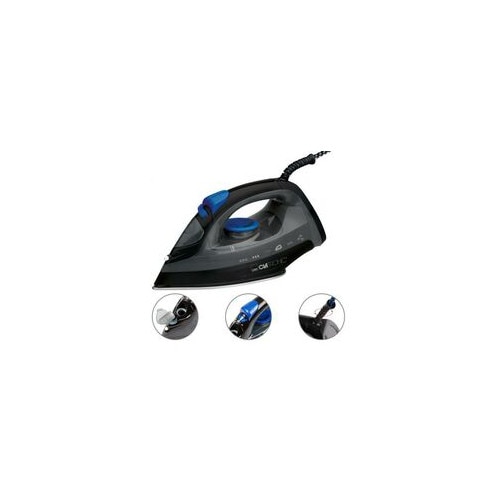 Fier de calcat cu abur DB 3703, 1800W, functie de spray, functie de curatare automata, gri/negru, 0.15L