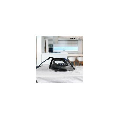Fier de calcat cu abur DB 3703, 1800W, functie de spray, functie de curatare automata, gri/negru, 0.15L