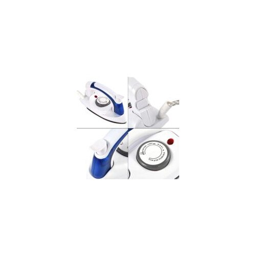 Fier de calcat portabil, 700 W, compact si pliabil, control automat al temperaturii, design ergonomic, fara picurare