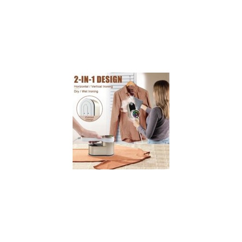 Fier de calcat vertical 2 in 1, 1200W, rezervor 120ml, greutate 564g, cu masa de calcat portabila