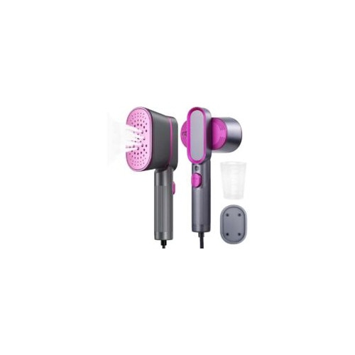 Fier de calcat mini, 2 in 1, abur portabil, 23 g/h, rezervor 60ml, compact, pliabil