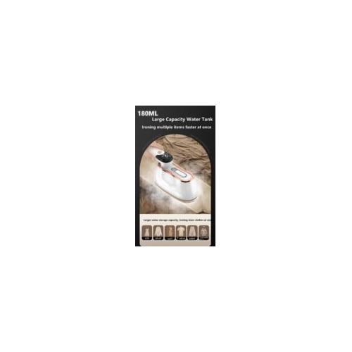 Dispozitiv de calcat portabil 2 in 1, 1200 W, abur instant, design compact, rezervor mare de apa