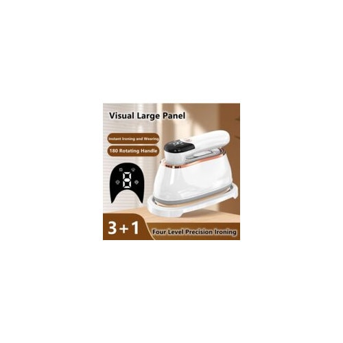 Dispozitiv de calcat portabil 2 in 1, 1200 W, abur instant, design compact, rezervor mare de apa