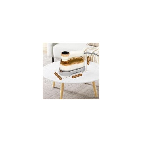 Fier de calcat mini, 1200W, portabil, rezervor apa 180ml, incalzire rapida 20 secunde, ideal pentru acasa si calatorii