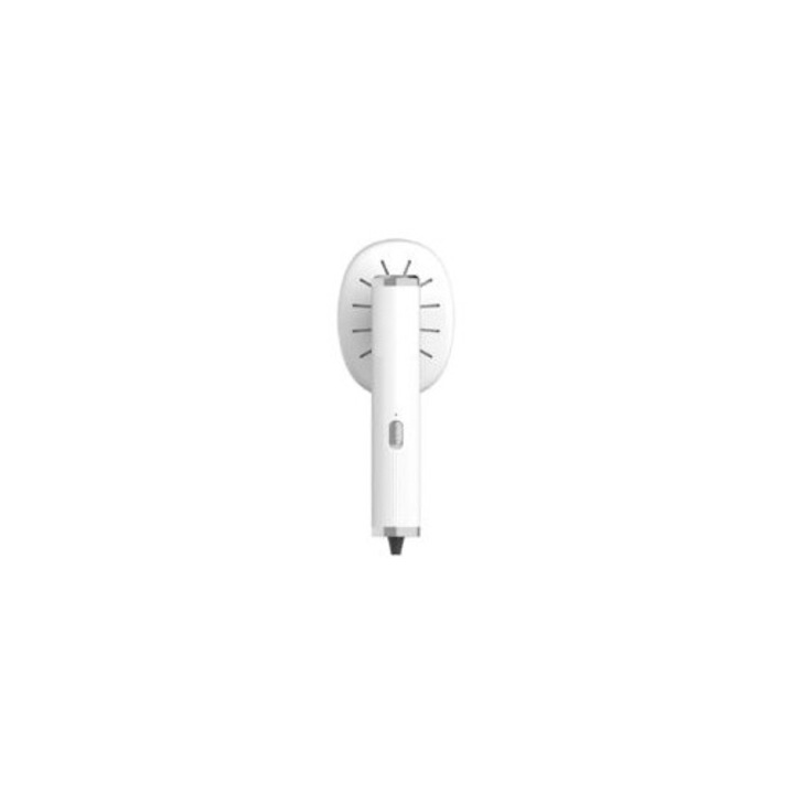 Fier de calcat portabil, alb, cu cap rotativ, compact, pentru calatorii