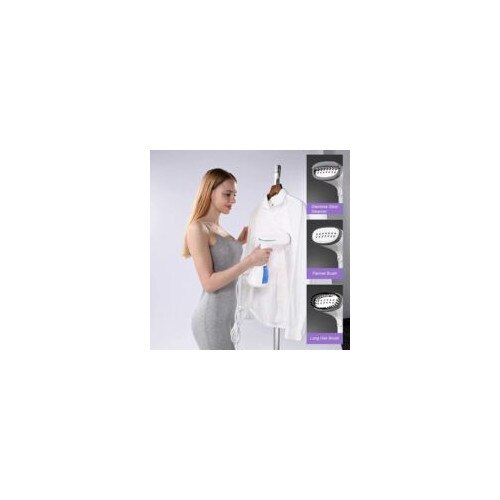 Fier de calcat cu abur portabil 1000W, 280ml, utilizare versatila, compact