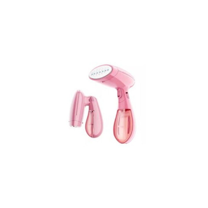 Fier de calcat portabil, mini, cu abur, functie de indepartare a cutelor, rezervor de apa detasabil, multicolor