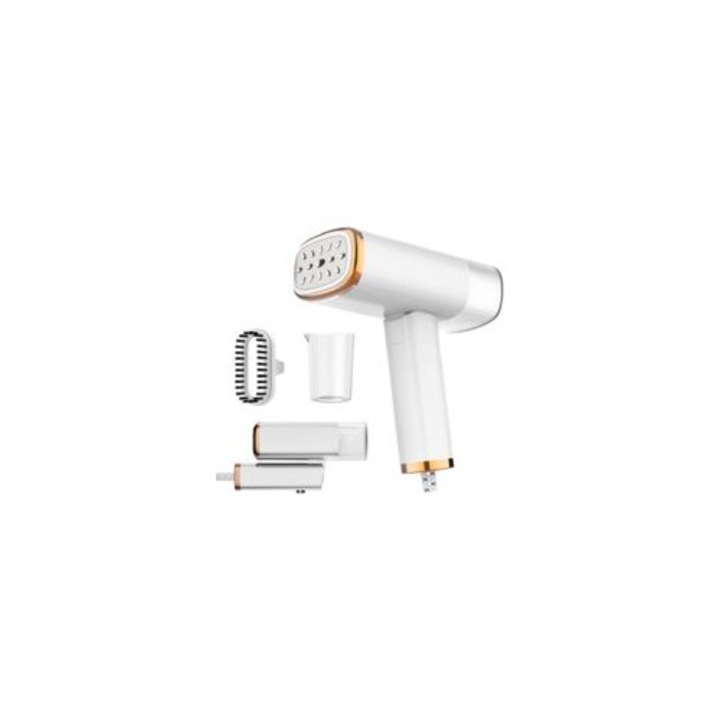 Fier de calcat portabil, 1000W, rezervor apa 100ml, abur continuu, pliabil