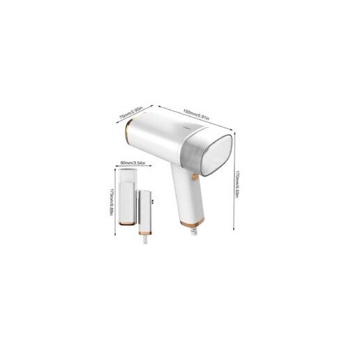 Fier de calcat portabil, 1000W, rezervor apa 100ml, abur continuu, pliabil