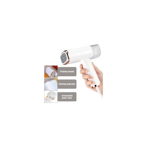 Fier de calcat portabil, 1000W, rezervor apa 100ml, abur continuu, pliabil