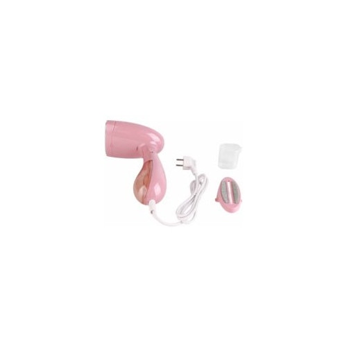 Fier de calcat portabil, 1500W, 220V, roz, cu mecanism pliabil