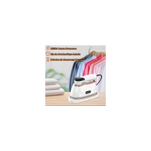 Fier de calcat vertical 2-in-1, 1200W, abur continuu 15 minute, capacitate rezervor 180ml, 0.5kg