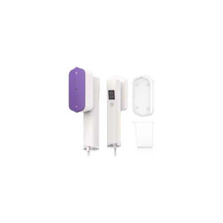 Fier de calcat cu abur 1300W, 3 niveluri de abur, 20 minute functionare continua, portabil
