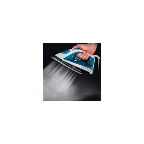 Fier de calcat cu abur, Supreme Steam, 2600 W, abur continuu 40 g/min, rezervor 310 ml, 28x11.5x15 cm, albastru, gri, negru