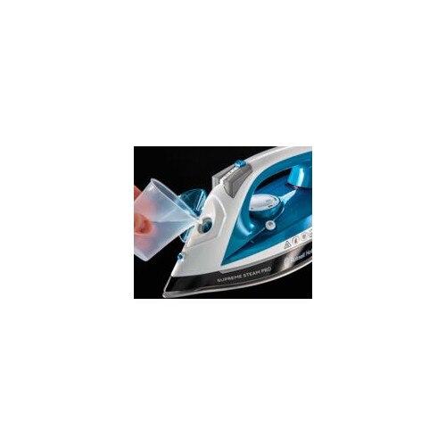 Fier de calcat cu abur, Supreme Steam, 2600 W, abur continuu 40 g/min, rezervor 310 ml, 28x11.5x15 cm, albastru, gri, negru