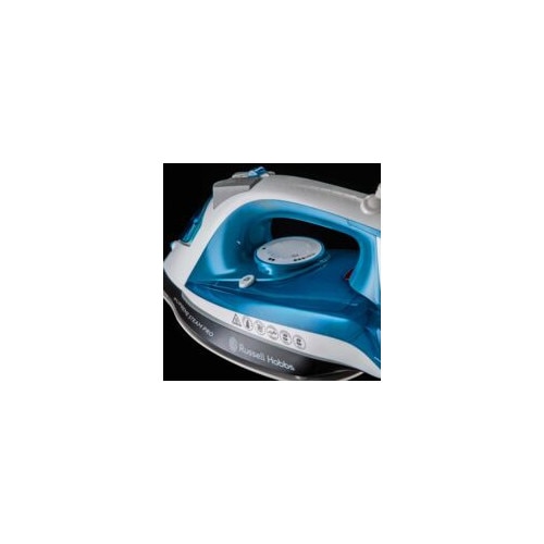 Fier de calcat cu abur, Supreme Steam, 2600 W, abur continuu 40 g/min, rezervor 310 ml, 28x11.5x15 cm, albastru, gri, negru