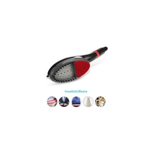 Fier de calcat vertical, 1000W, 220ml, 3 setari de temperatura, rosu inchis, set complet