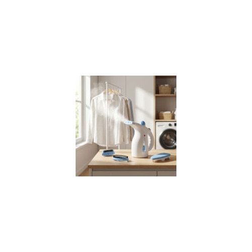 Fier de calcat vertical manual 800W, 200ml, abur continuu 12 minute, accesorii incluse