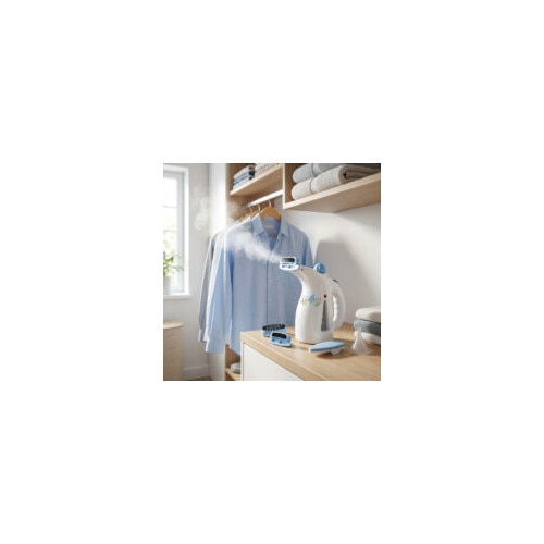 Fier de calcat vertical manual 800W, 200ml, abur continuu 12 minute, accesorii incluse
