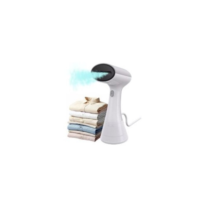 Steamer vertical portabil, 1000W, abur turbo 150C, capacitate rezervor 220ml, greutate 0.65kg