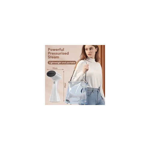 Steamer vertical portabil, 1000W, abur turbo 150C, capacitate rezervor 220ml, greutate 0.65kg