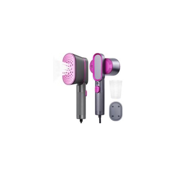 Fier de calcat mini, 9 secunde incalzire, abur orizontal si vertical, 60 ml, portabil