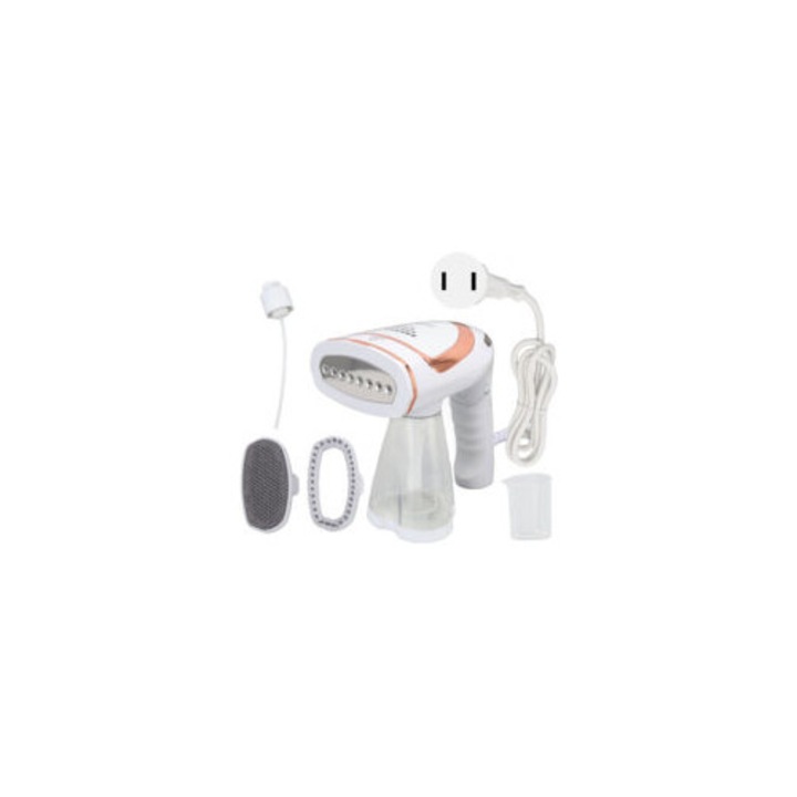 Fier de calcat portabil, 1600W, abur vertical, 8 orificii de abur, multicolor