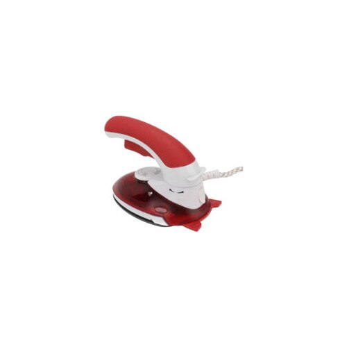 Fier de calcat portabil cu abur, 3 setari de temperatura, rosu, 672g, set complet