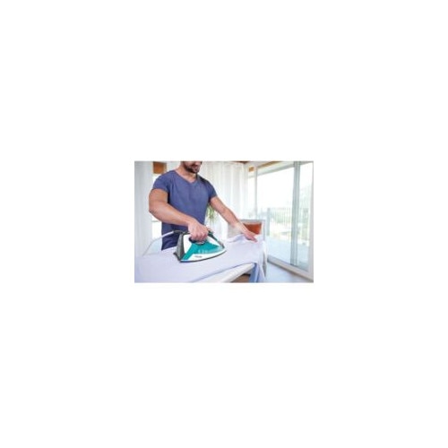 Fier de calcat cu abur Quick & Comfort QC120, 2400W, 0.9l, abur continuu 30g/min, talpa din otel inoxidabil