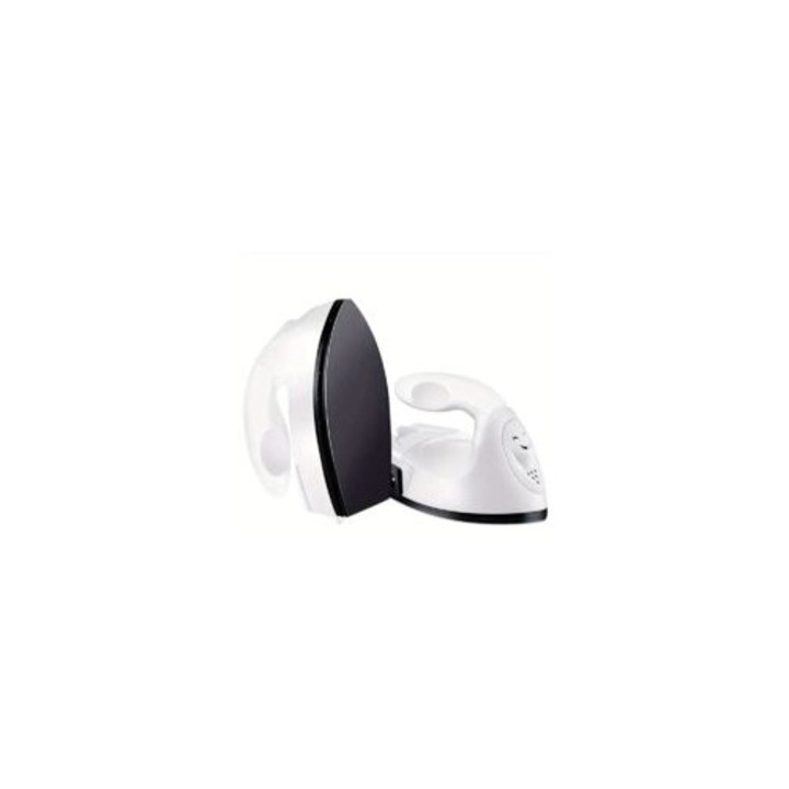 Fier de calcat mini cu statie de incarcare si accesorii, produs de mercerie, compact, portabil