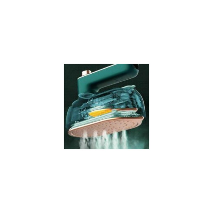 Fier de calcat cu abur micro profesional, 0.8l, 150°C, ceramic, portabil