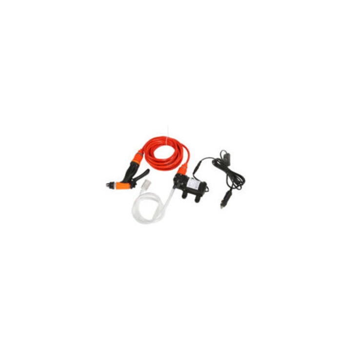 Spalatorie auto electrica cu presiune 12V, set de curatare, pistol de pulverizare, 130 bar, 6m furtun