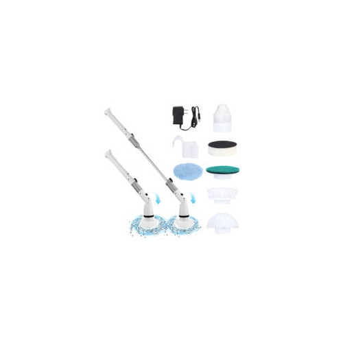 Aspirator robotic fara fir, 4 capete de curatare, 115x5x5cm, alb, set complet