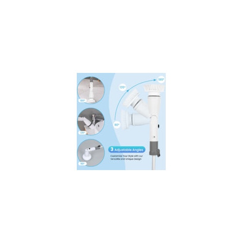 Aspirator robotic fara fir, 4 capete de curatare, 115x5x5cm, alb, set complet