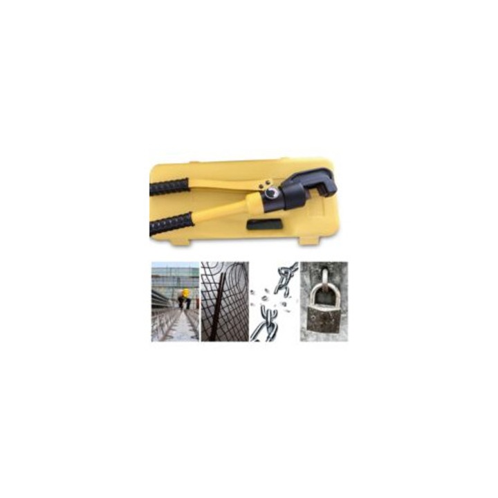 Cleste de taiat, 8T, taiere otel, 4mm-16mm, manere ergonomice