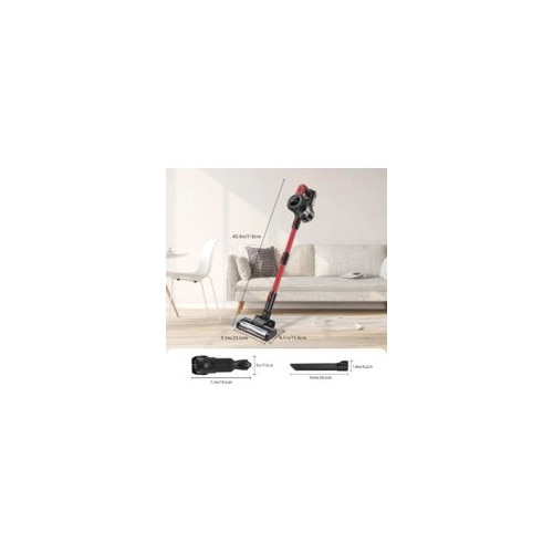 Aspirator fara fir 6 in 1, functie portabila, putere 6000 W, 30 kPa, cu accesorii