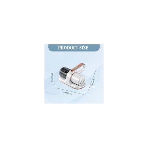 Aspirator UV pentru pat, alb, putere de aspiratie 10 kPa, set cu 2 filtre