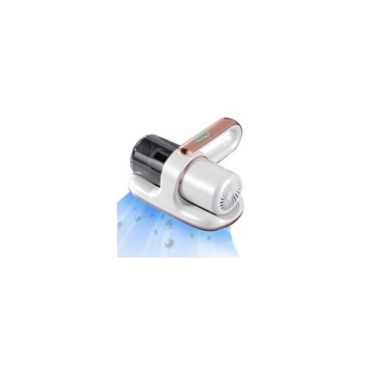 Aspirator UV pentru pat, alb, putere de aspiratie 10 kPa, set cu 2 filtre