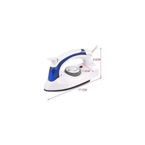 Fier de calcat portabil cu abur, 700W, design compact si pliabil, talpa antiaderenta, utilizare acasa si in calatorii