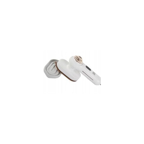 Fier de calcat portabil, HB-606, cu rezervor de apa si suport, gri, 11x10x7cm