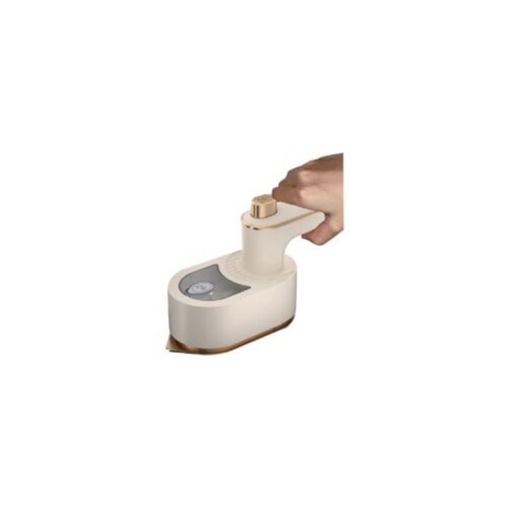 Fier de calcat portabil, 40W, rezervor apa 50ml, pliabil, verde, 21x10.5x12cm