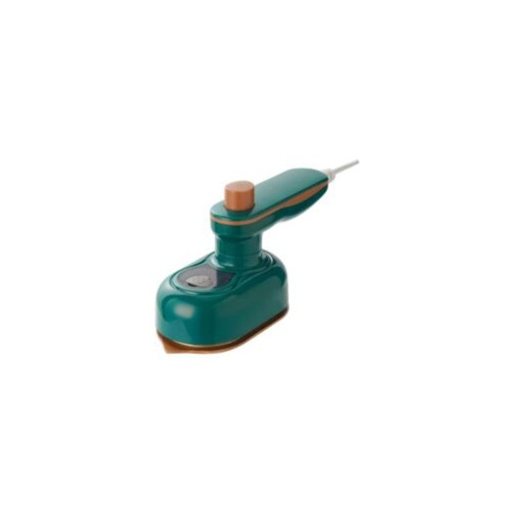 Fier de calcat portabil cu abur, multifunctional, compact, ideal pentru calatorii, 2 in 1, alb
