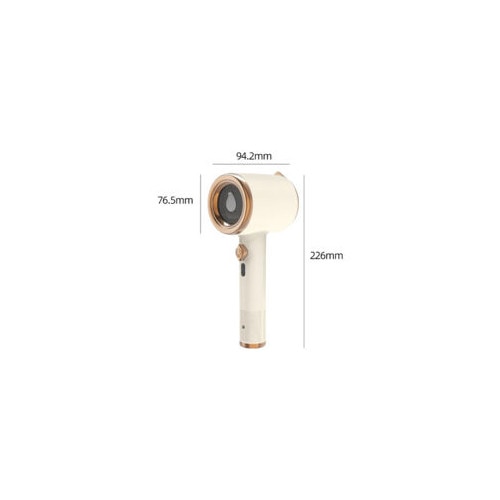 Fier de calcat portabil, 33W, rezervor apa 50ml, bej