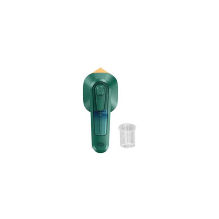 Fier de calcat portabil, 60 ml, 30 W, abur uscat si umed, dimensiuni 20x8.5x8cm, greutate 361g, set cu manual si cana de masurare